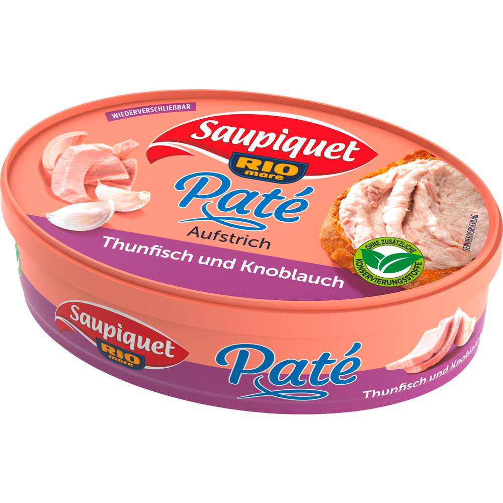 Produktabbildung Saupiquet Thunfisch Brotaufstrich, Knoblauch