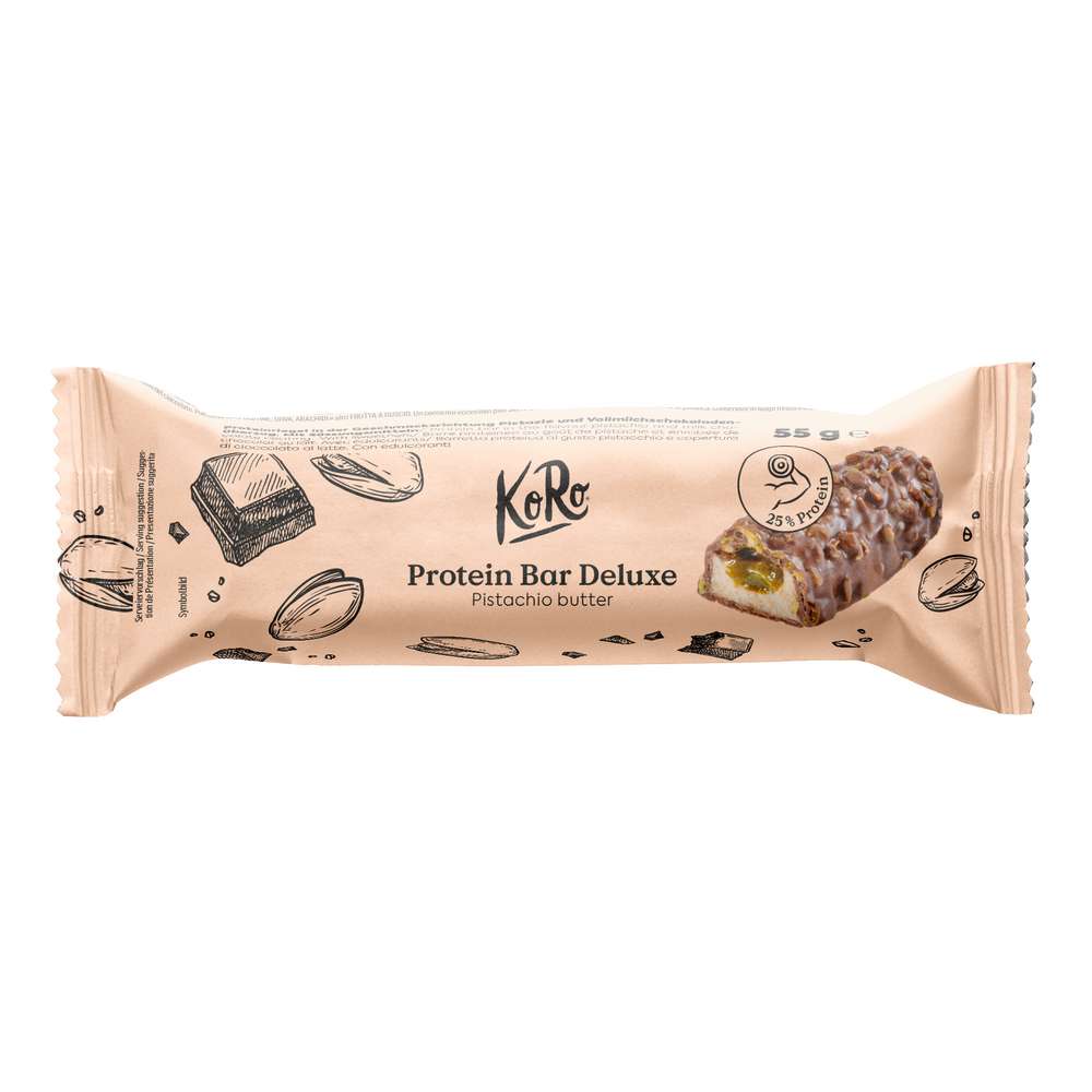 Produktabbildung KoRo Protein Bar Deluxe, Pistachio