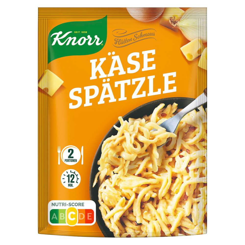 Produktabbildung Knorr Hüttenschmaus Käse Spätzle
