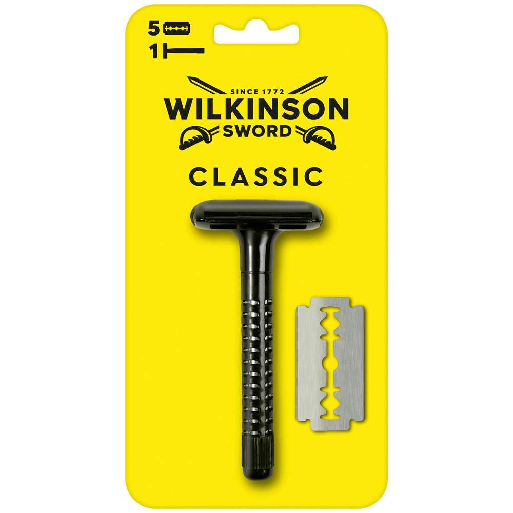 Produktabbildung Wilkinson Rasierhobel Classic, inklusive 5 Klingen