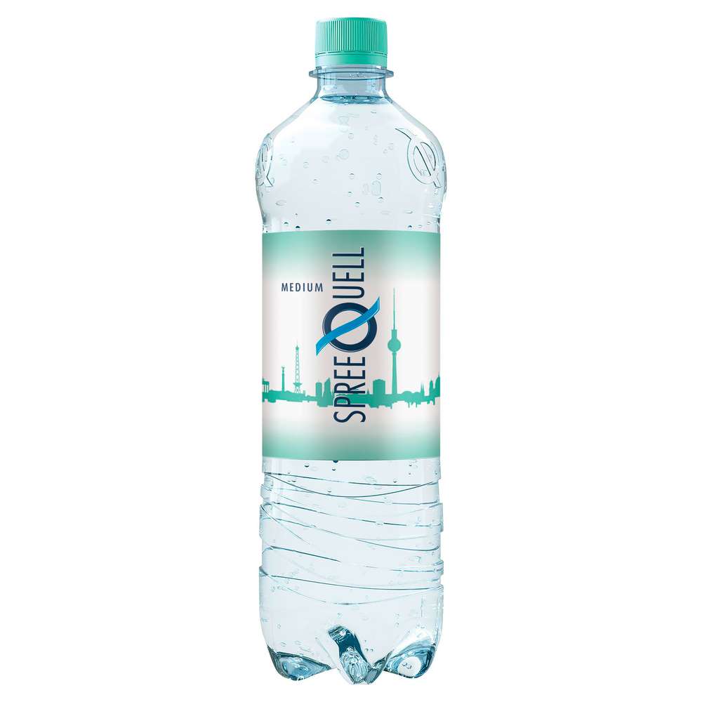 Produktabbildung Spreequell Mineralwasser Medium, Natriumarm