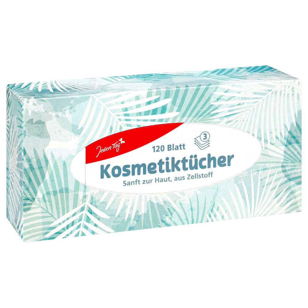 Produktabbildung Jeden Tag Kosmetiktücher