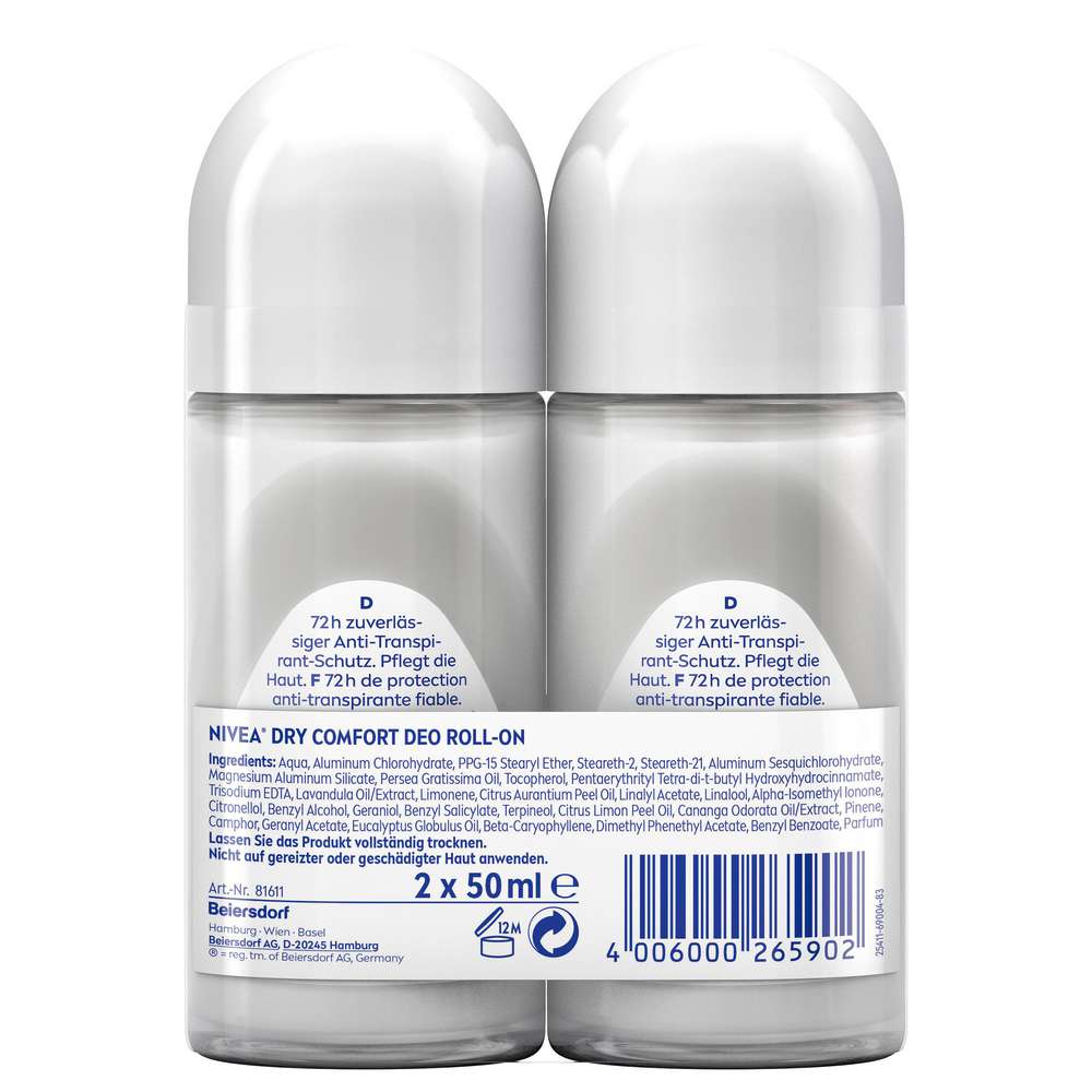 Produktabbildung Nivea Deo Roll-On Dry Comfort