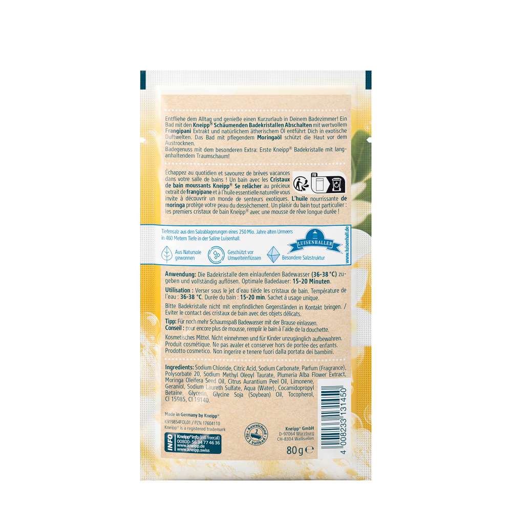 Produktabbildung Kneipp Schäumendes Badesalz Abschalten