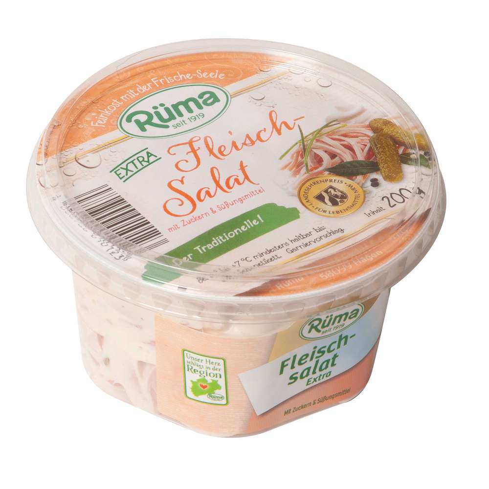Produktabbildung Rüma Fleisch-Salat, extra