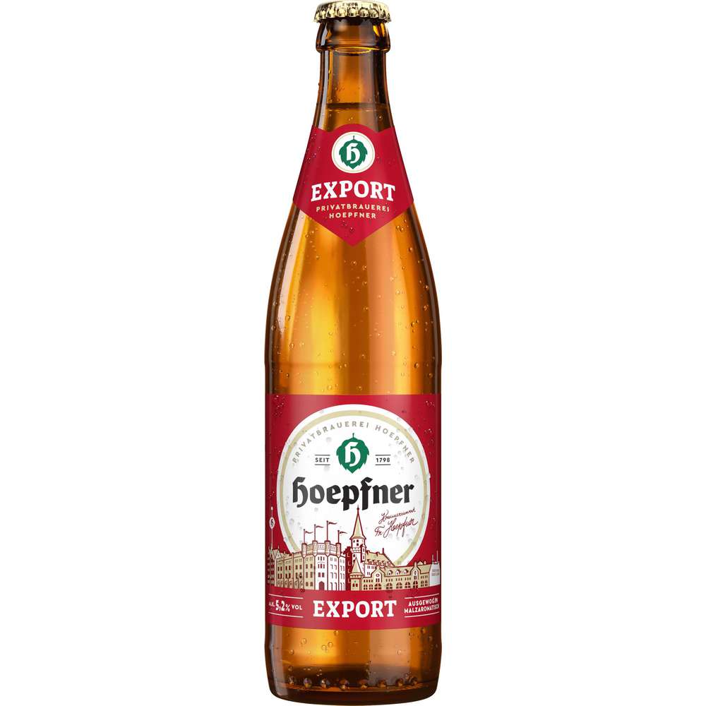 Produktabbildung Höpfner Export Bier 5,2%