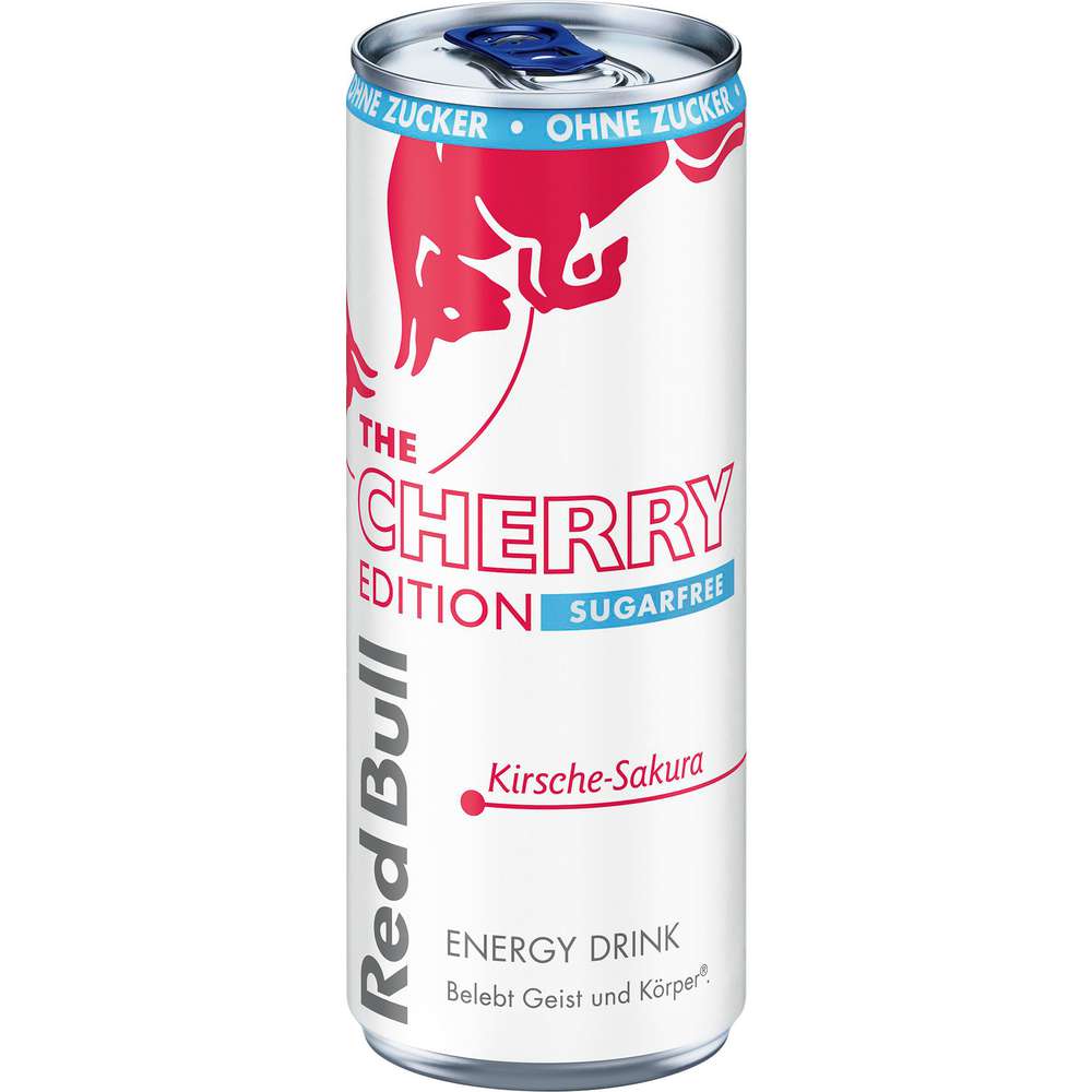 Produktabbildung Red Bull Energy Drink Spring Edition, Kirsche-Sakura, zuckerfrei