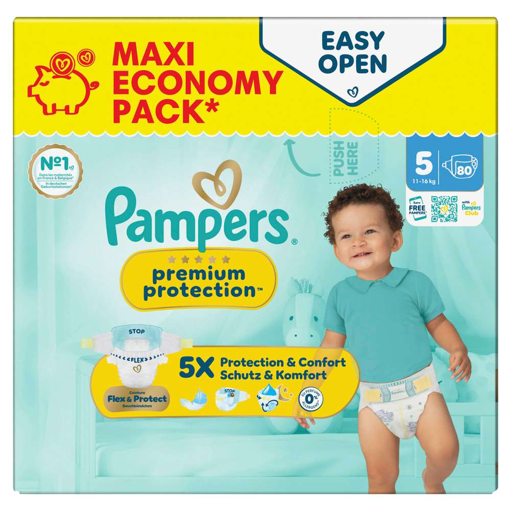 Produktabbildung Pampers Windeln Premium Protection  Gr. 5 Junior  11-16 kg