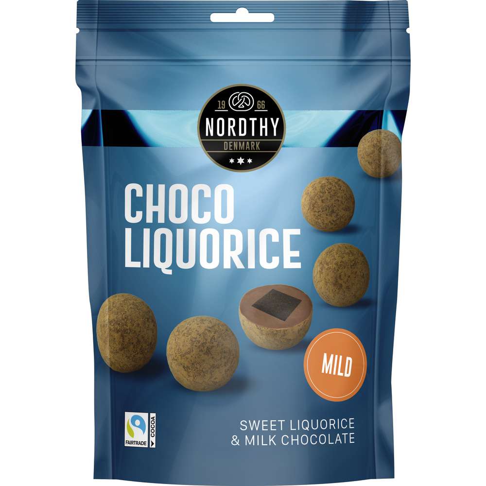 Produktabbildung Nordthy Pralinen Choco Liquorice mild