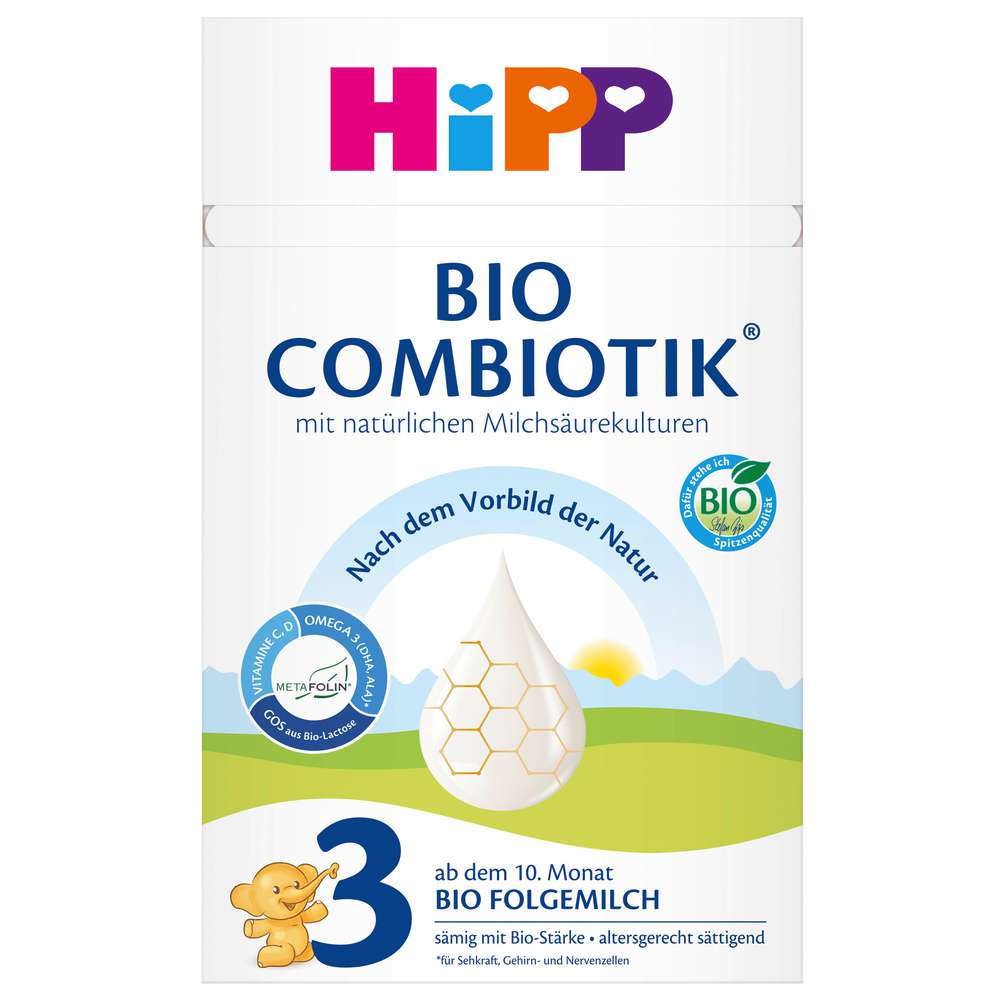 Produktabbildung Hipp Combiotik Bio Folgemilch, 3