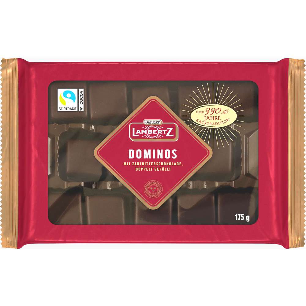Produktabbildung Lambertz Aachener Dominosteine, zartbitter