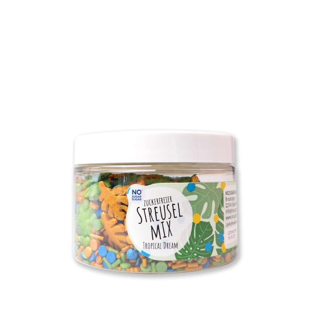 Produktabbildung No Sugar Streuselmix Tropical Dream 