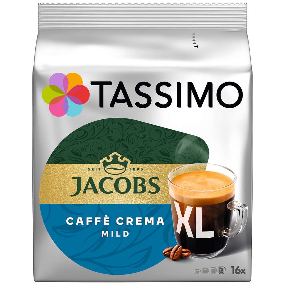 Produktabbildung Tassimo Kaffee Kapseln, Caffè Crema Mild