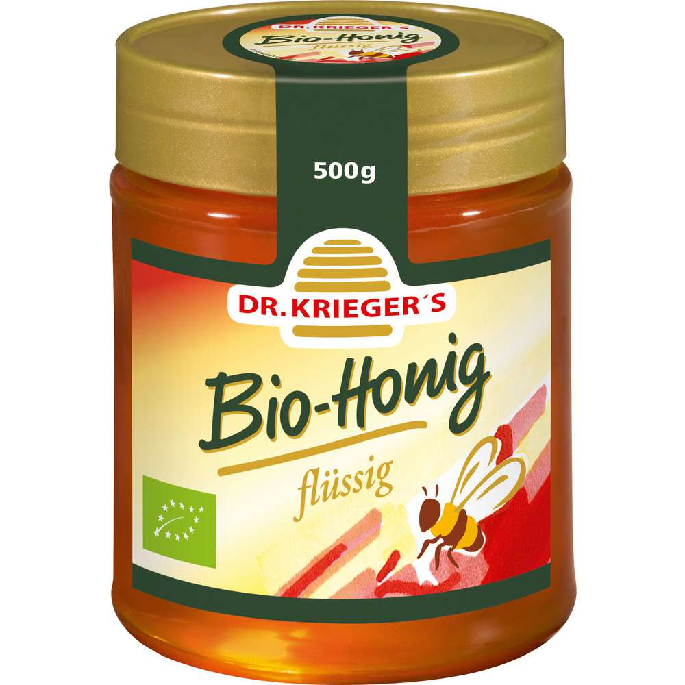 Produktabbildung Dr. Krieger's Bio Honig, flüssig