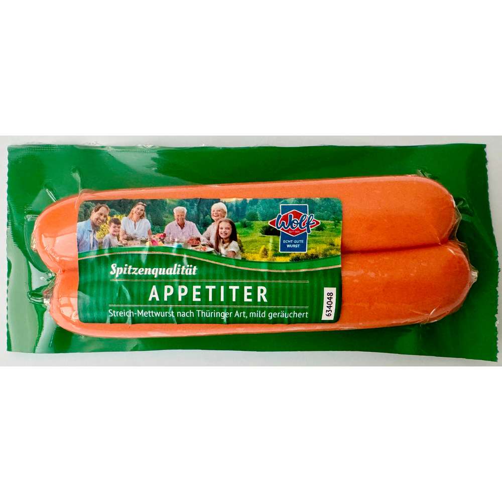Produktabbildung Wolf Appetiter-Streichmettwurst, fein