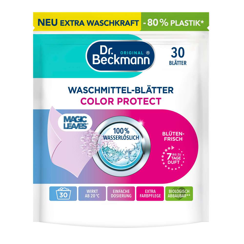 Produktabbildung Dr. Beckmann Color-Waschmittel Blätter