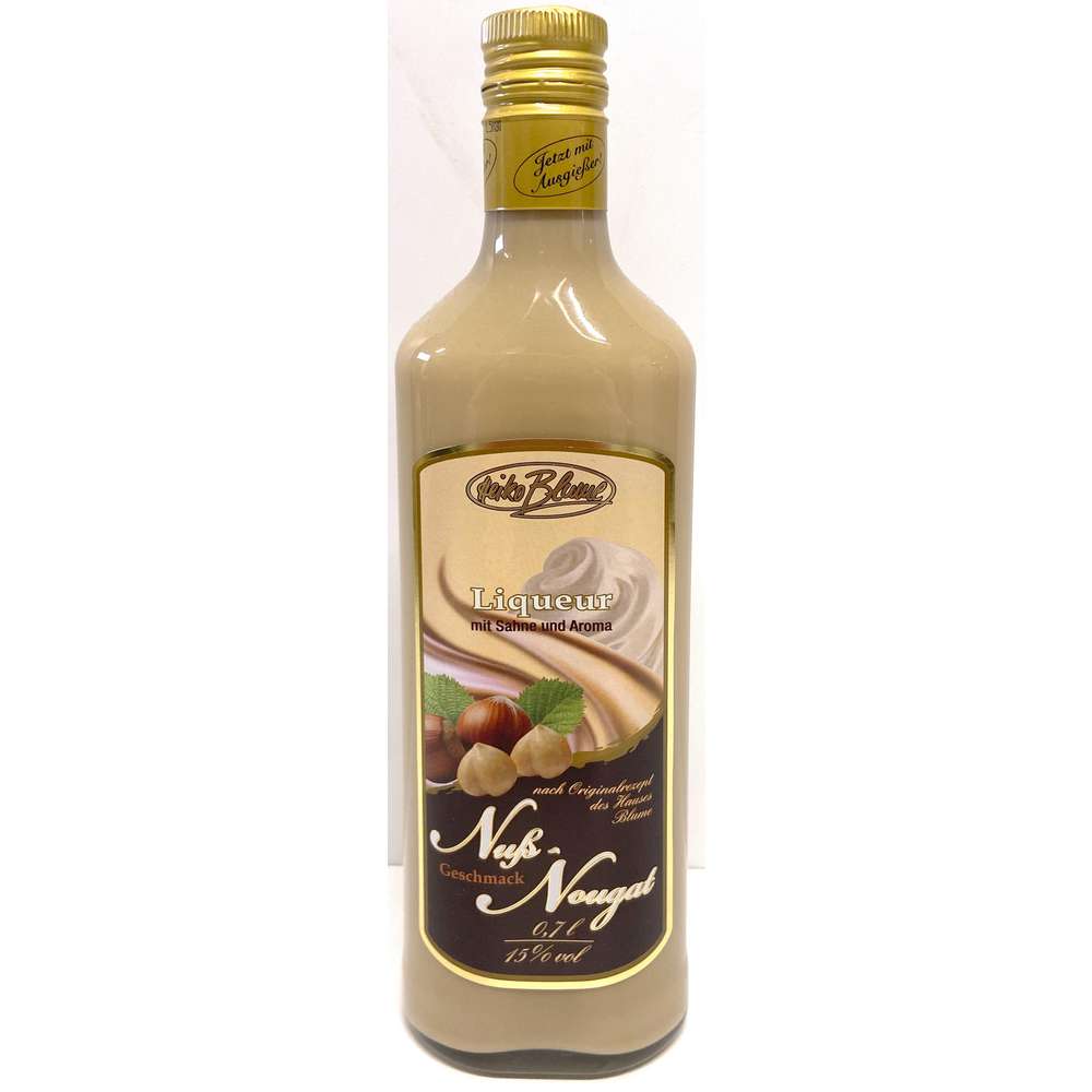 Produktabbildung Blume Nuß-Nougat Likör 15 %