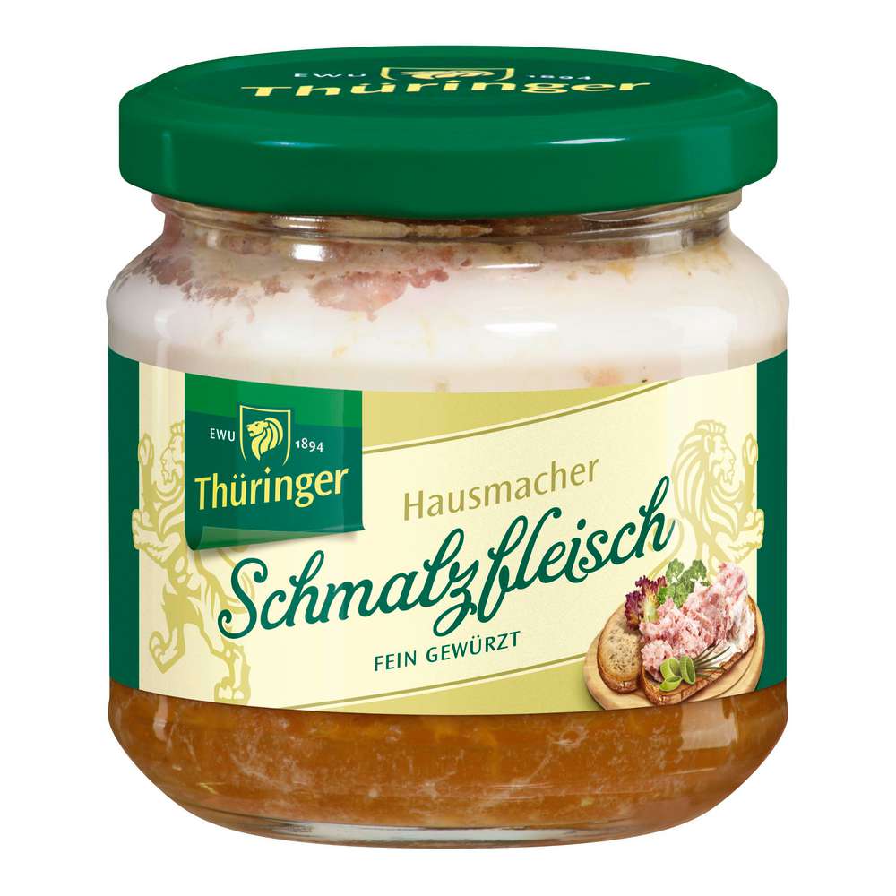 Produktabbildung EWU Thüringer Schmalzfleisch, fein gewürzt