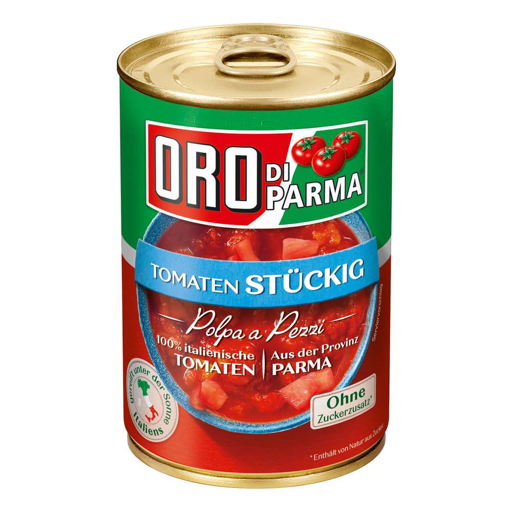 Produktabbildung Oro Di Parma Stückige Tomaten