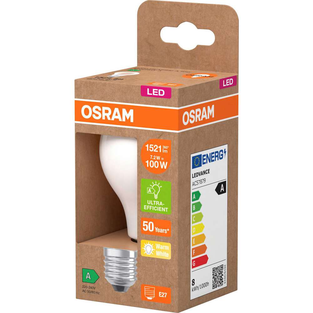 Produktabbildung Osram LED-Birne Classic E27 100W, Warm White