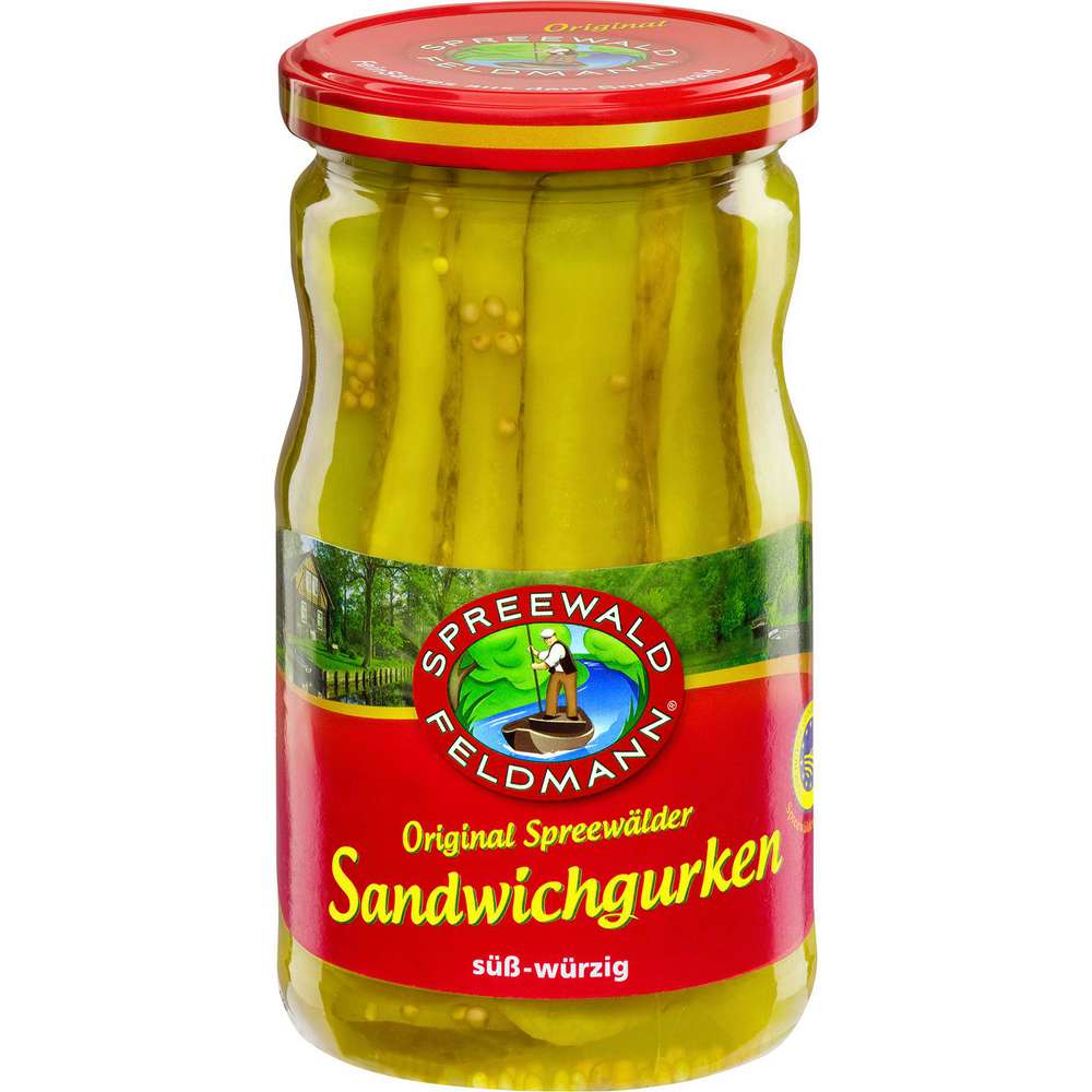 Produktabbildung Spreewald-Feldmann Sandwichgurken