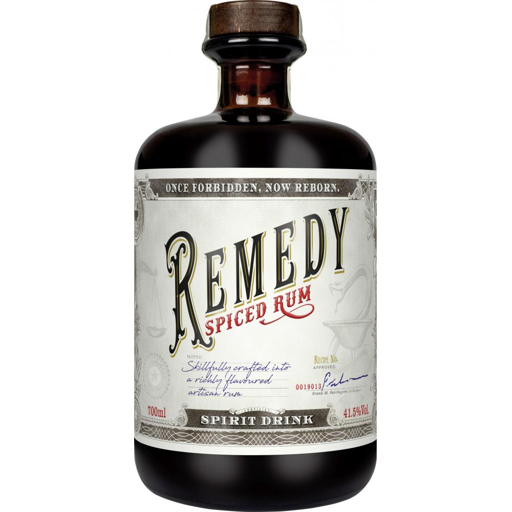 Produktabbildung keine Marke Remedy Spiced Rum, 0,7 l