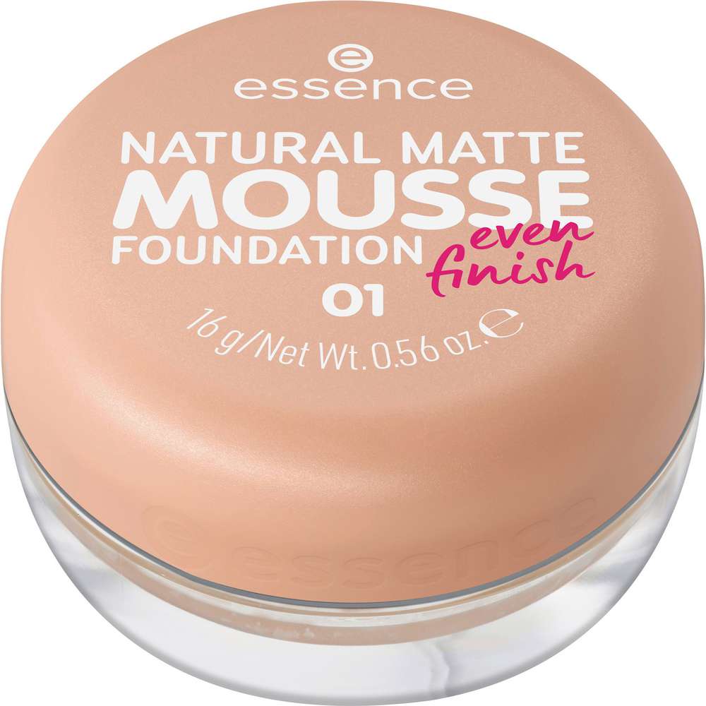 Produktabbildung essence Natural Matte Mousse Foundation 01