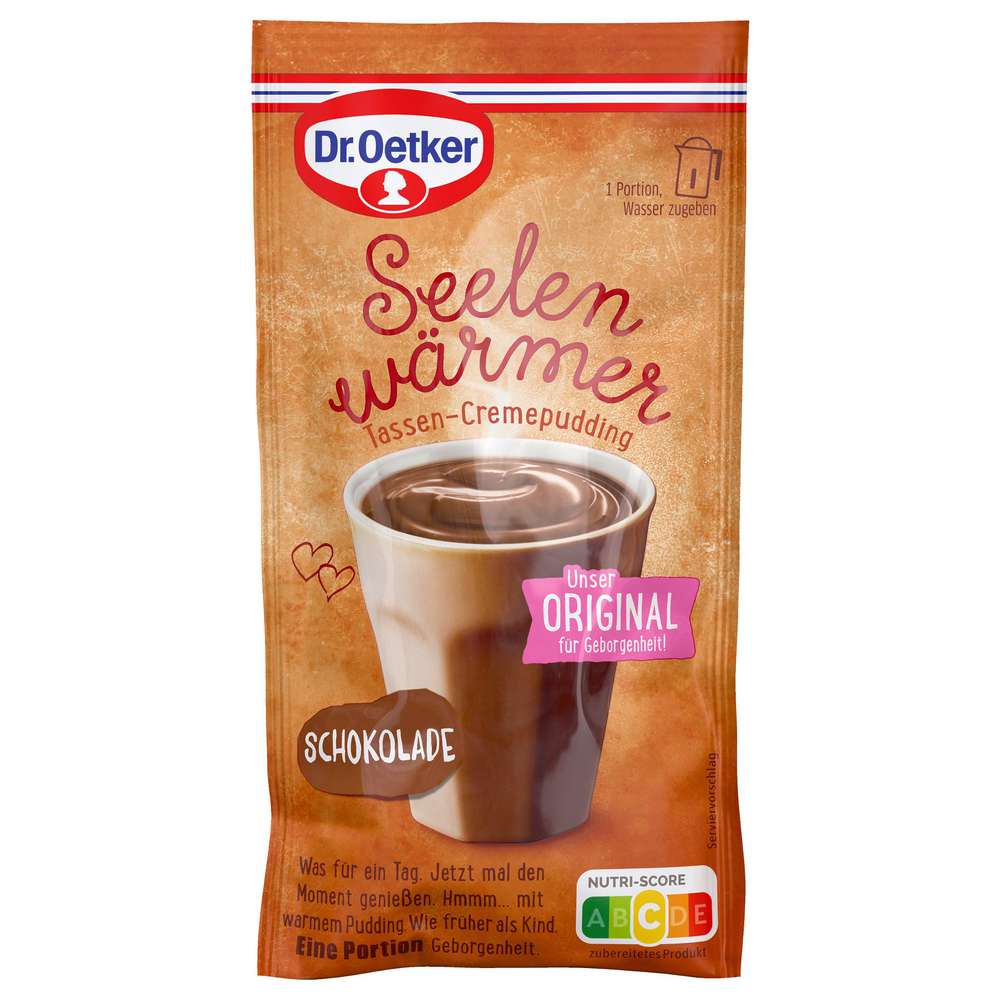 Produktabbildung Dr. Oetker Pudding Seelenwärmer, Schokolade