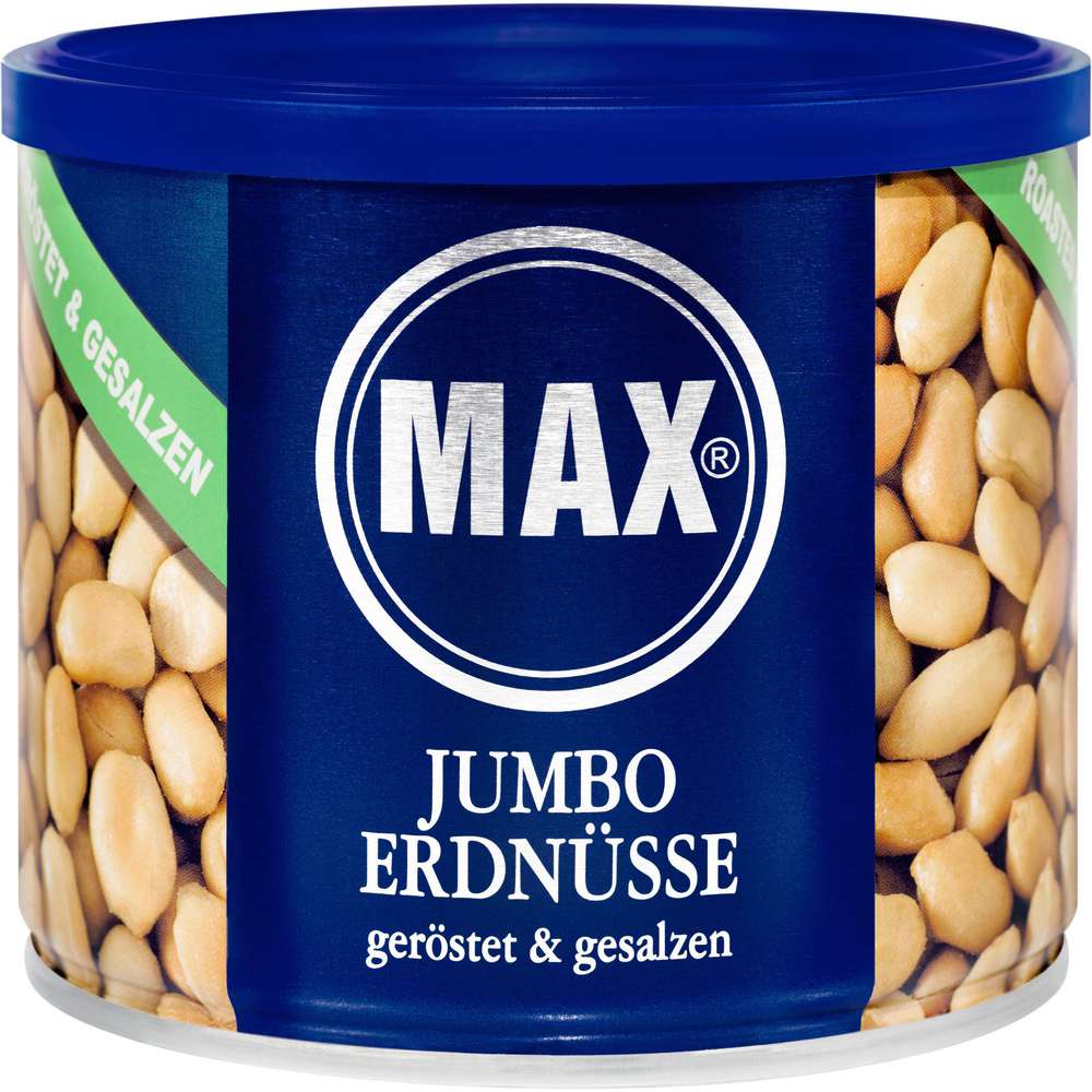 Produktabbildung MAX Jumbo Erdnüsse, geröstet & gesalzen