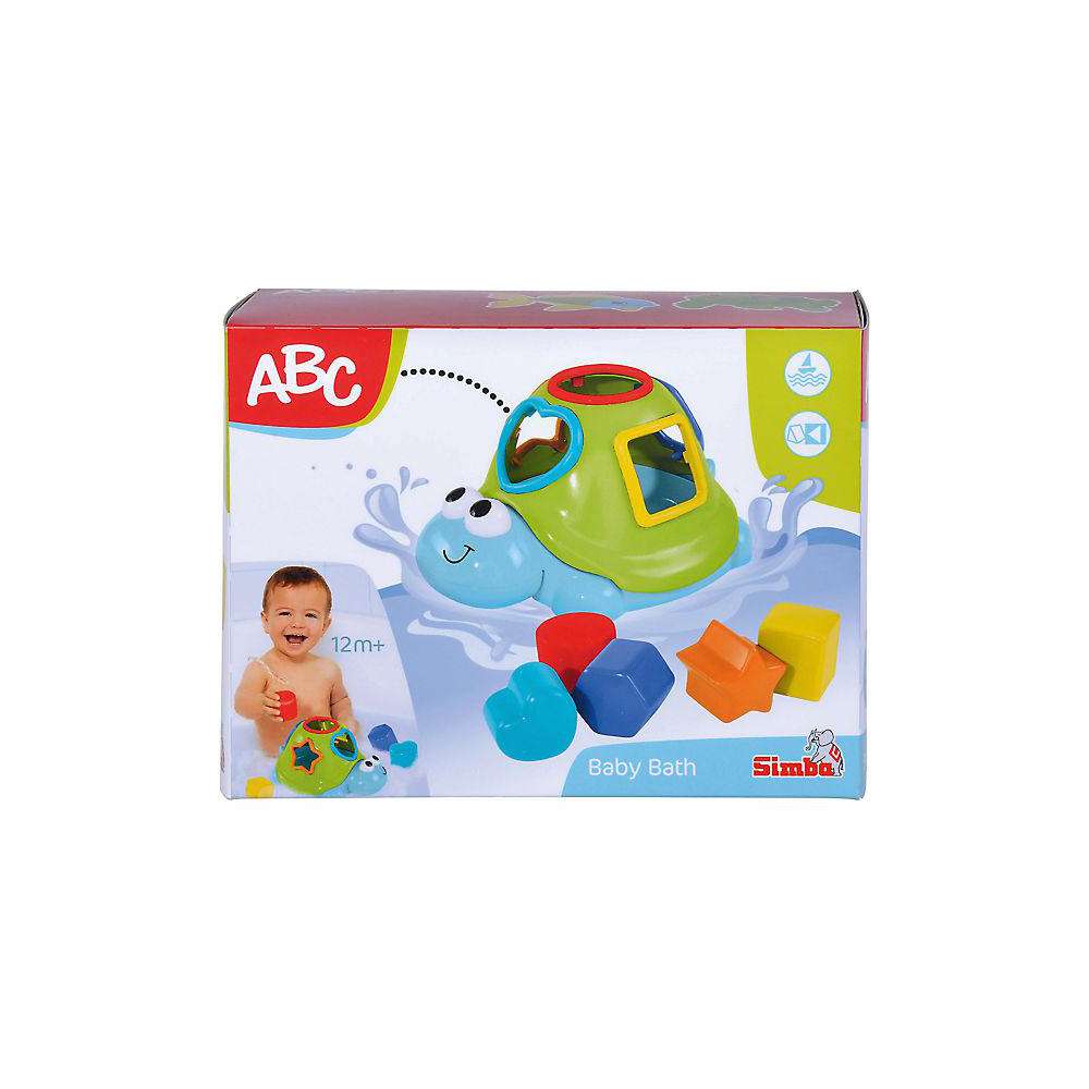 Produktabbildung Simba Baby-Spielzeug Schwimmende Sortierschildkröte