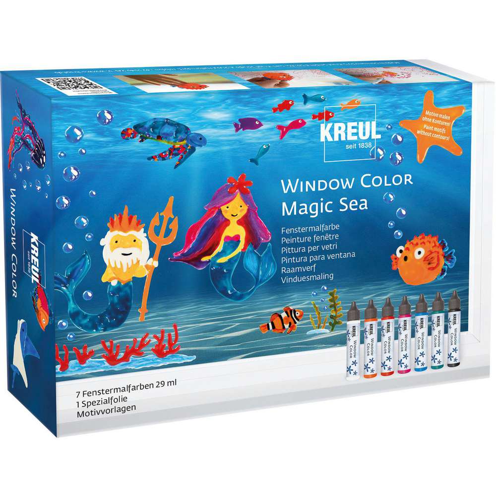 Produktabbildung Kreul Fenstermalfarben Magic Sea