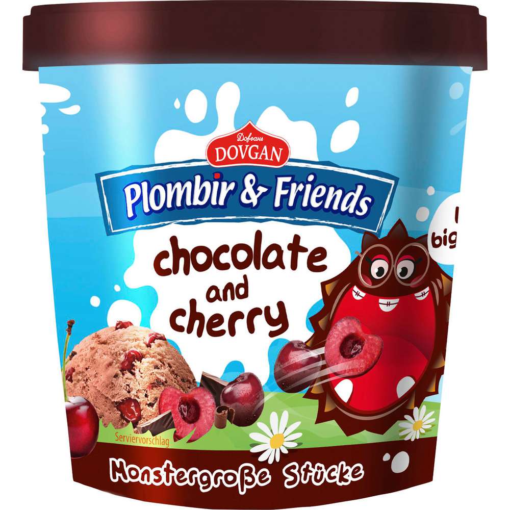 Produktabbildung Plombir Eis, Chocolate and Cherry, 