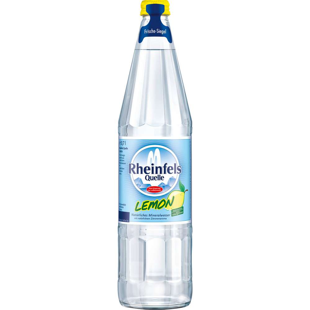 Produktabbildung Rheinfels Quelle Mineralwasser, Lemon, mit Kohlensäure