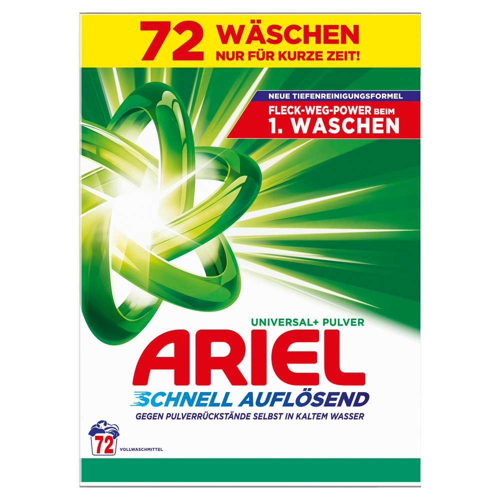 Produktabbildung Ariel Universal-Waschmittel, Pulver