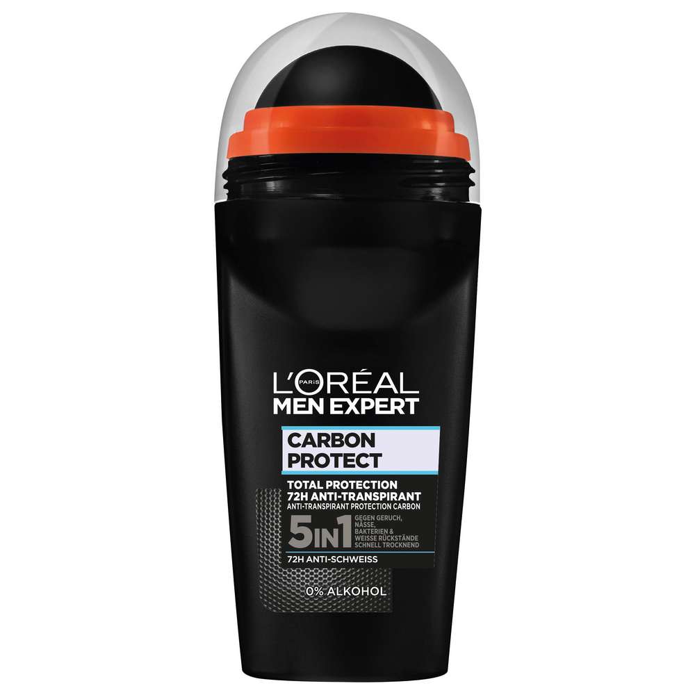 Produktabbildung L'Oreal Paris Men Expert Deo Roll on, Carbon Ice