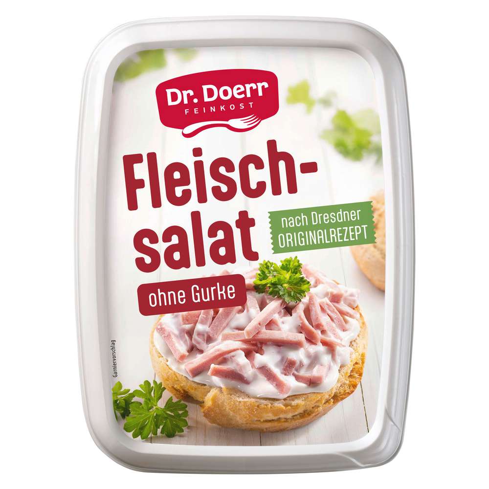 Produktabbildung Dr. Doerr Dresdener Fleischsalat ohne Gurke