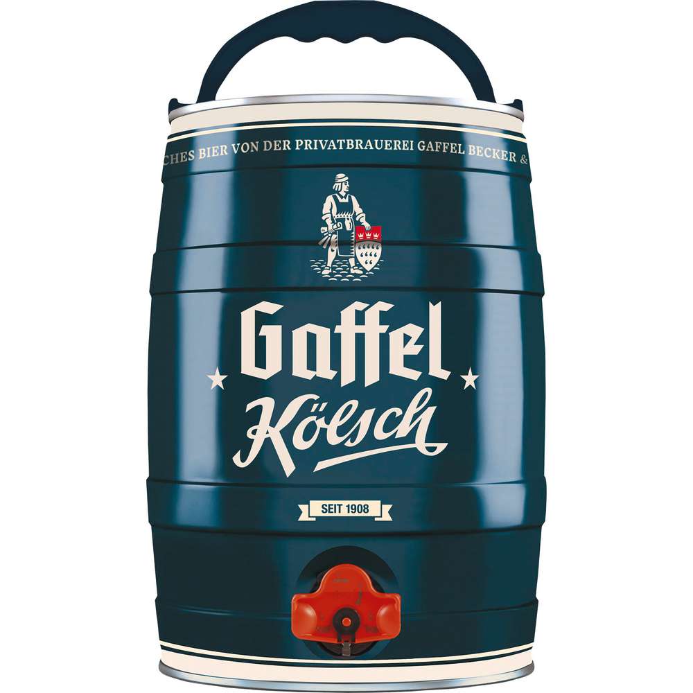 Produktabbildung Gaffel Kölsch Bier Partyfass 4,8%