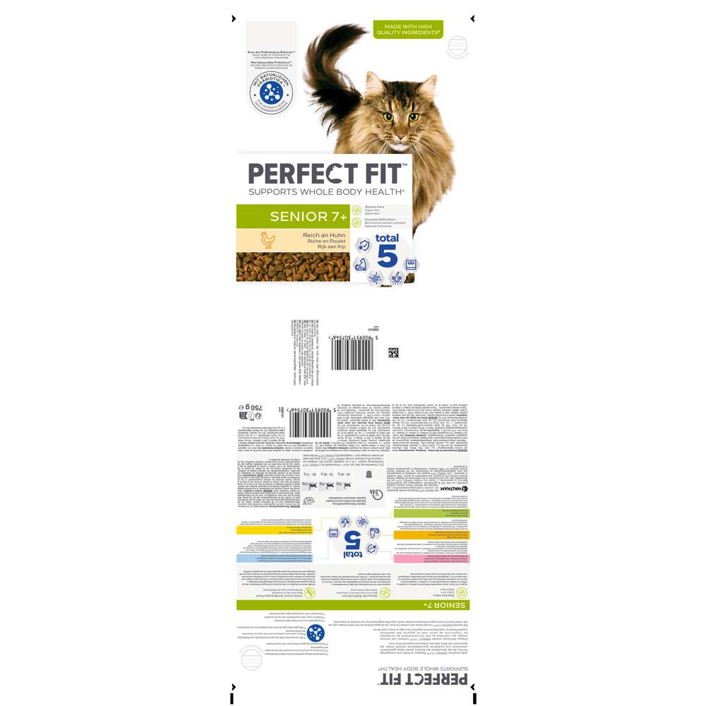 Produktabbildung Perfect Fit Katzen-Trockenfutter, Senior, Huhn