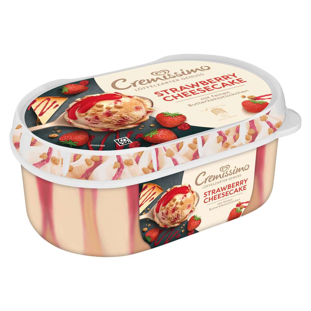 Produktabbildung Langnese Eis Cremissimo, Strawberry Cheescake