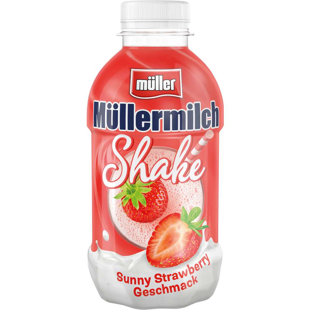 Produktabbildung Müller Müllermilch Shake, Sunny Strawberry