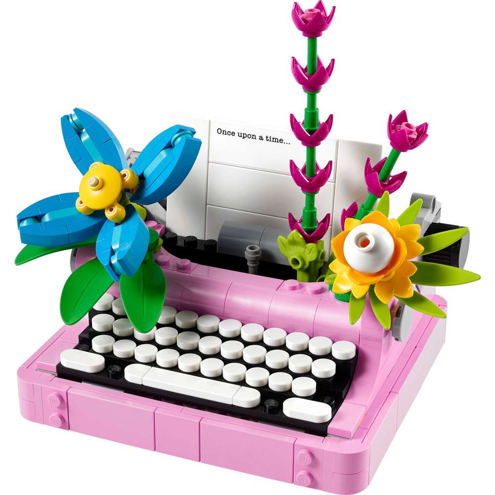 Produktabbildung Lego LEGO Creator 3in1 Schreibmaschine mit Blumen 