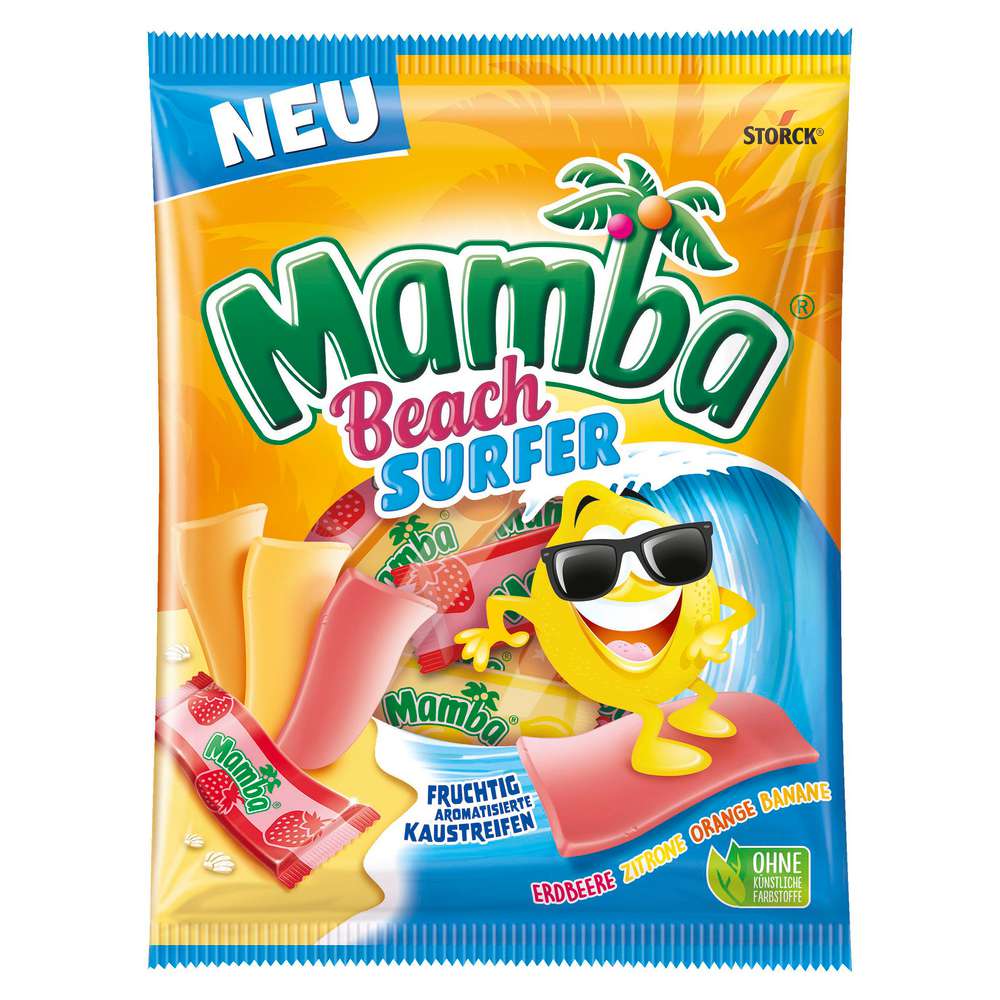 Produktabbildung Mamba Kaubonbons Beach Surfer
