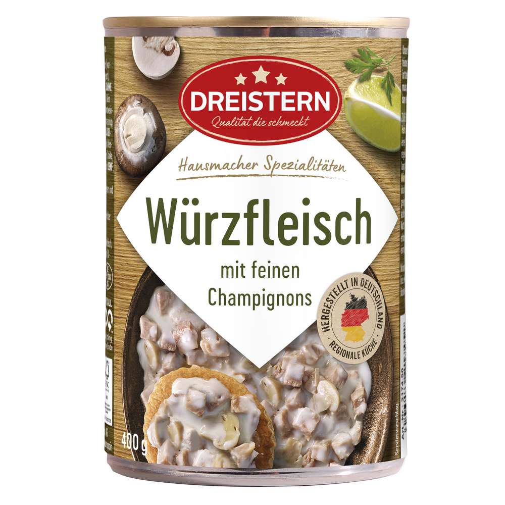 Produktabbildung Dreistern Würzfleisch
