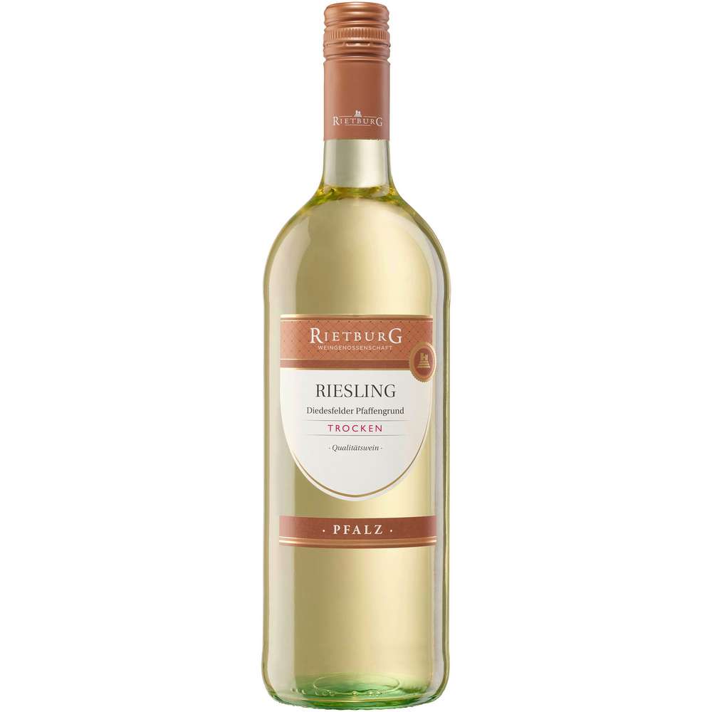 Produktabbildung Rietburg Winzer Diedesfelder Pfaffengrund Riesling Pfalz DQW, Weißwein