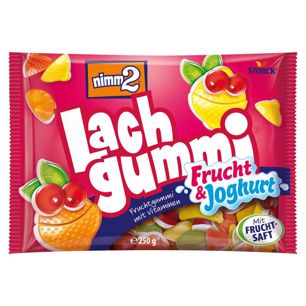 Produktabbildung Nimm2 Lachgummi Frucht & Joghurt