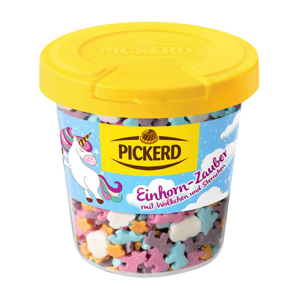 Produktabbildung Pickerd Zuckerstreusel, Mini Einhörner