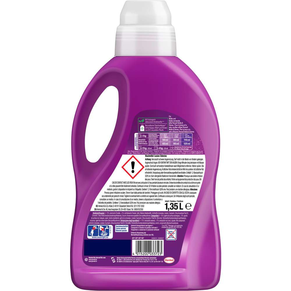 Produktabbildung Perwoll Color-Waschmittel, flüssig, Renew Blütenrausch