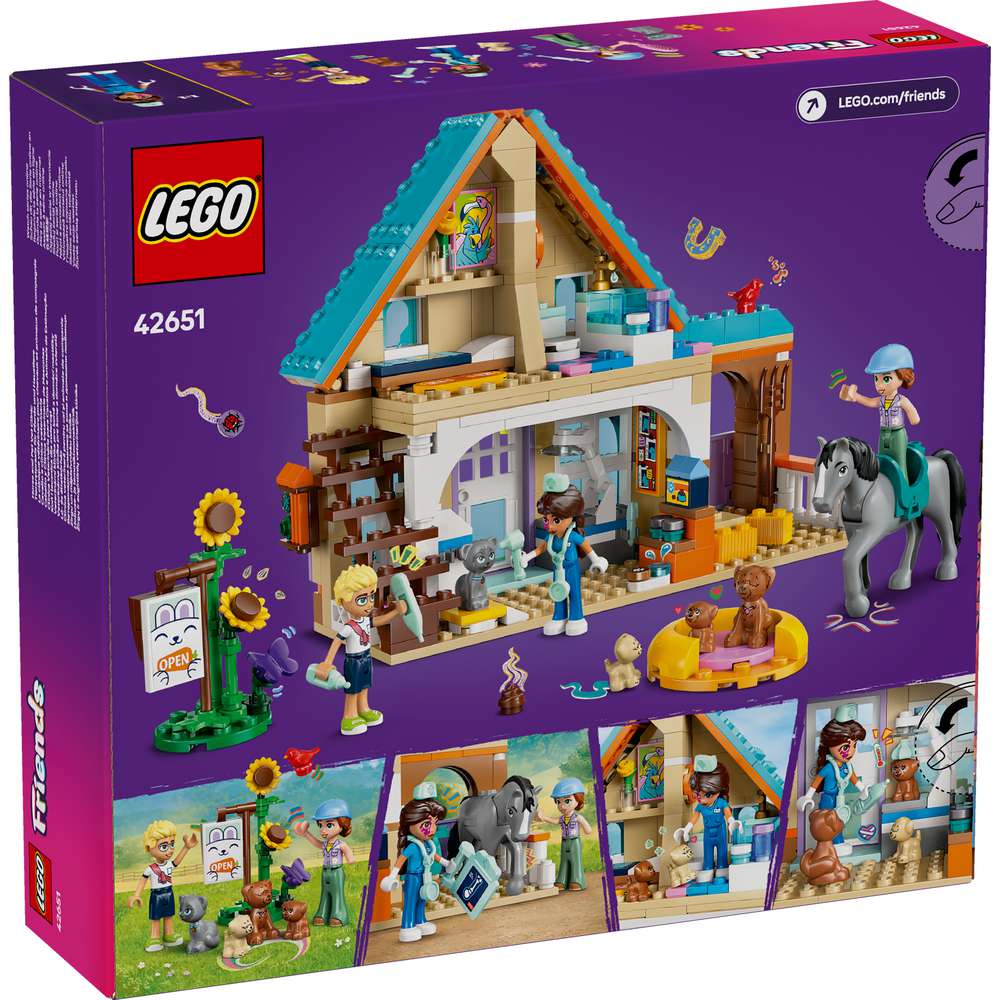 Produktabbildung Lego LEGO Friends 42651 Tierarztpraxis für Pferde und Haustiere, Spielzeug