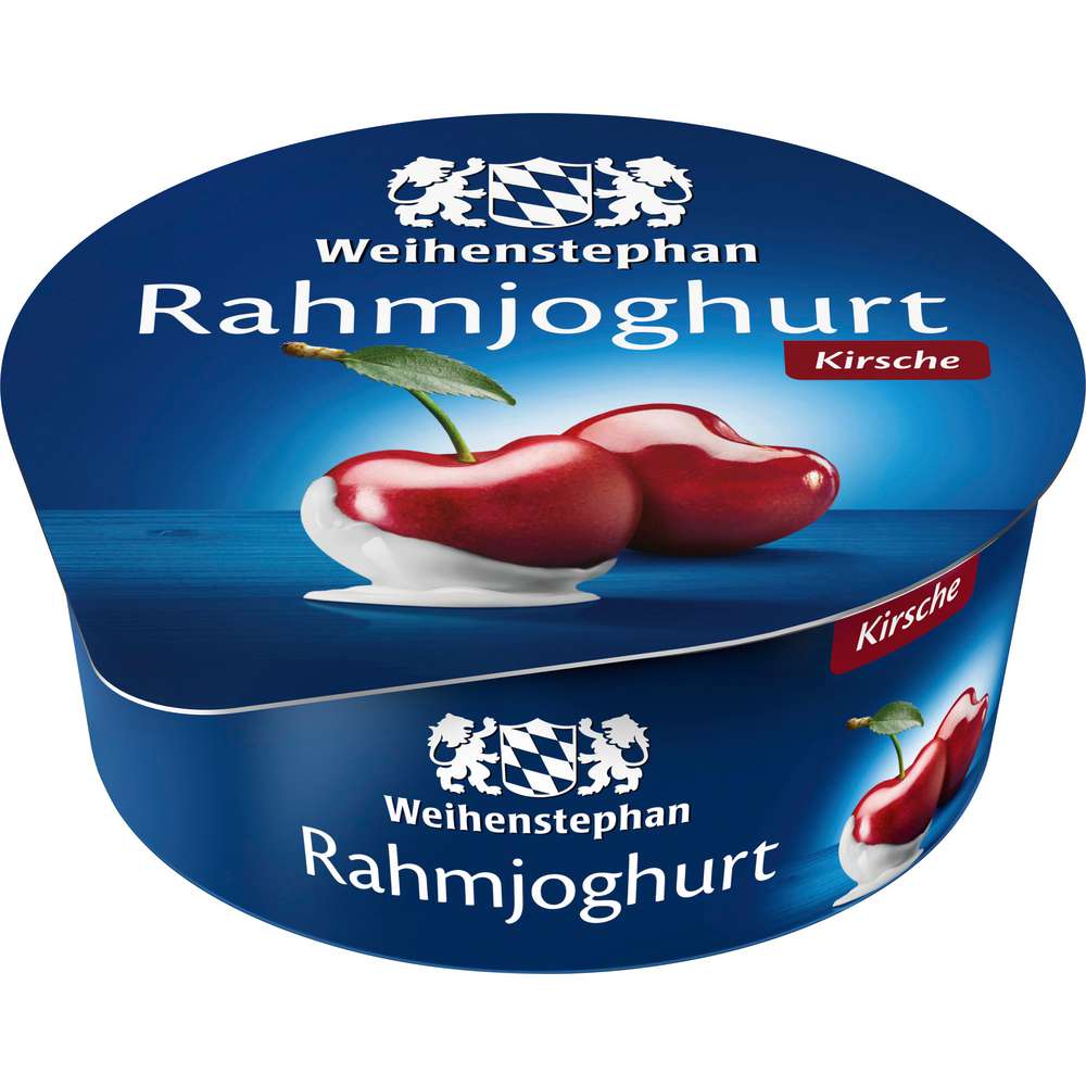 Produktabbildung Weihenstephan Rahmjoghurt, Kirsche