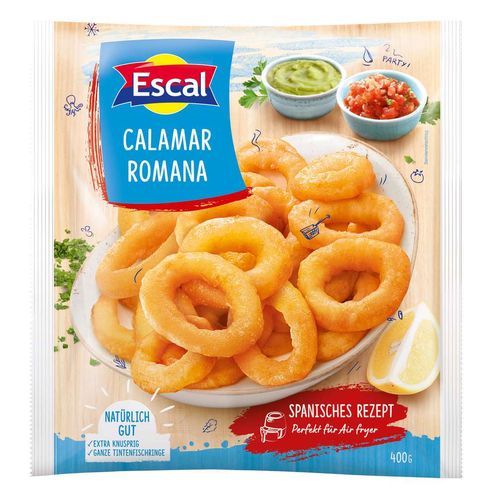Produktabbildung Escal MSC Calamar Romana, tiefgekühlt
